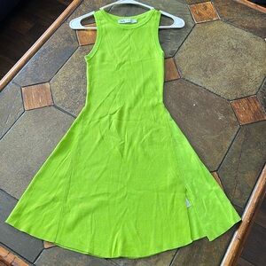 Zara green dress